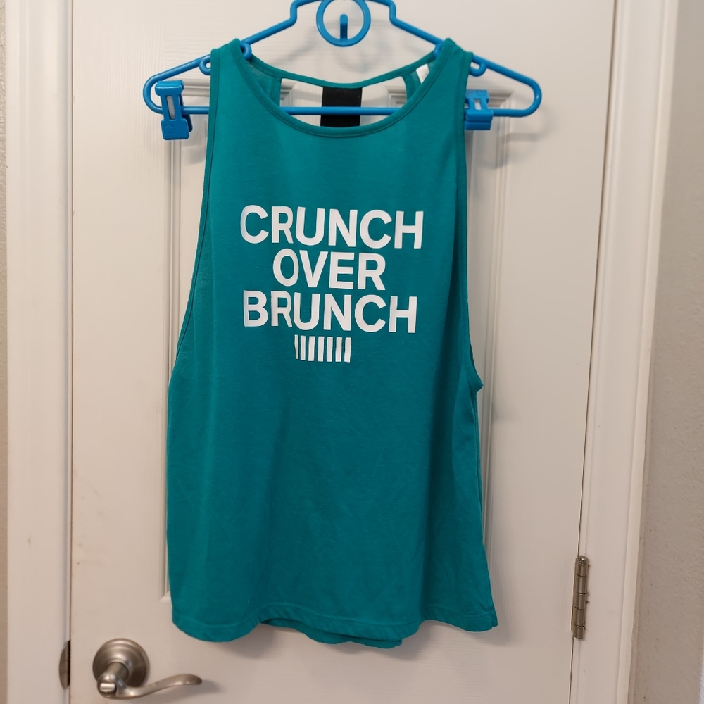 Victoria's secret crunch over brunch tank top